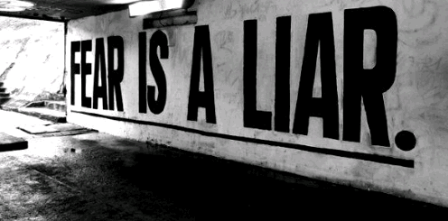 Do not be afraid of fear