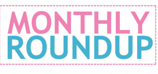 The image shows a text that is written monthly roundup