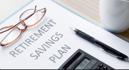 image contains a retirements saving plan