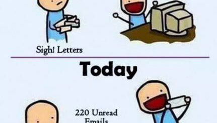 Pic showing the effects of technology