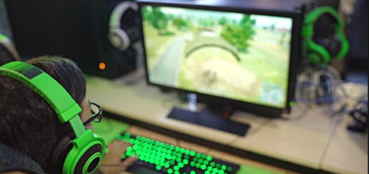 The picture shows desktop gaming