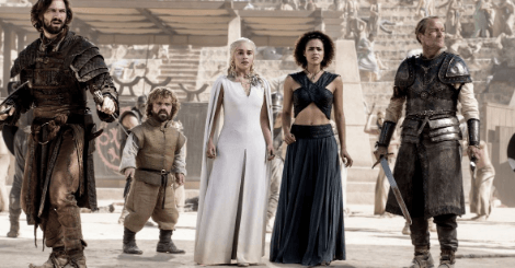 Scene from Game of thrones