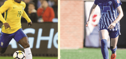 men vs women's football