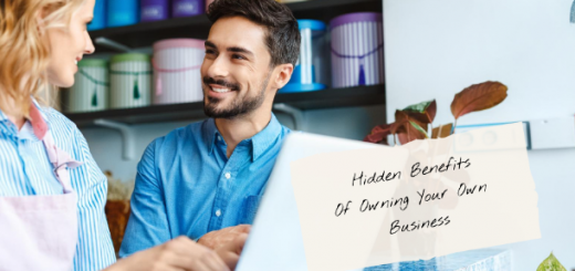 the benefits of owning your own business.