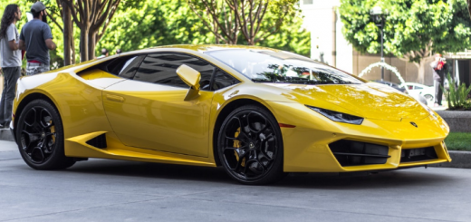 an image of a yellow car